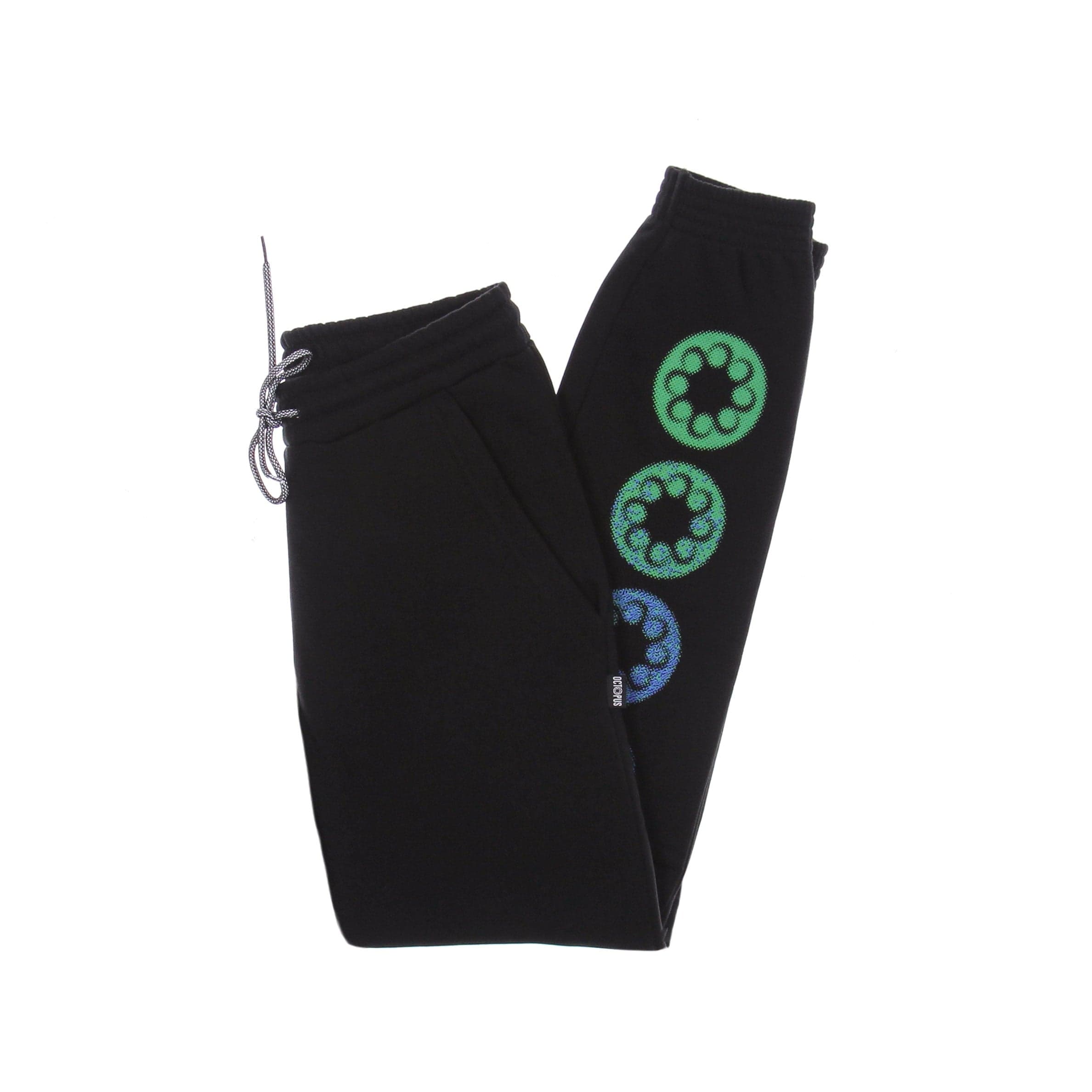 Pantalon de survetement pour hommes Pantalon de survetement flou Noir