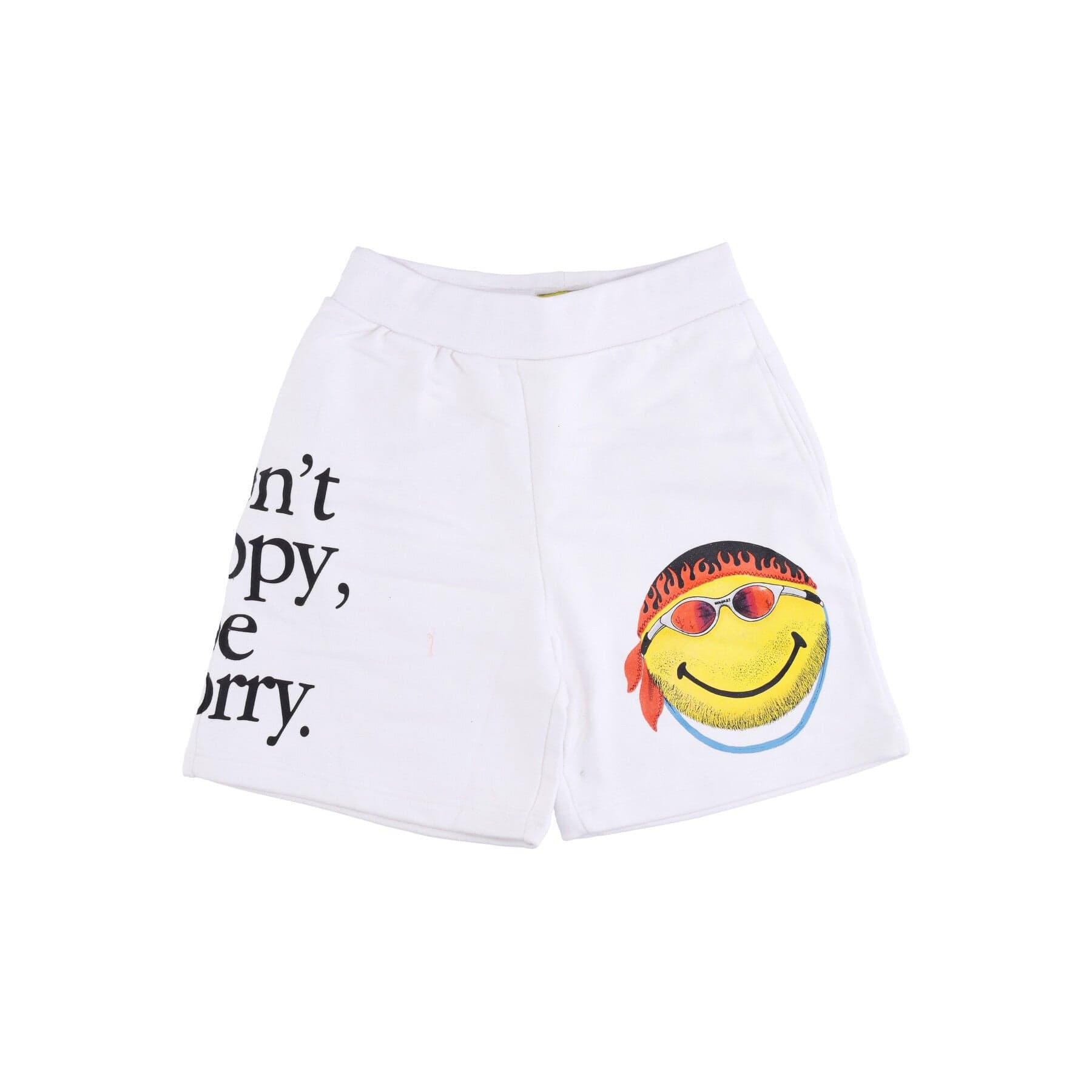 Pantalon de survetement court pour hommes, sweat-shirt Don't Happy Be Worry, short de survetement