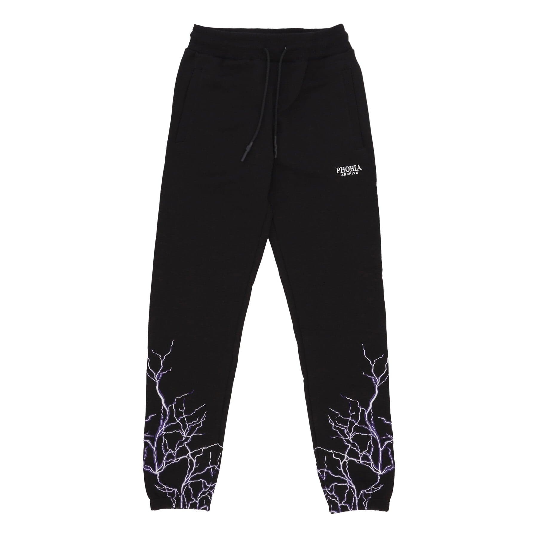 Pantalon de survetement leger pour hommes Pantalon Lightning Noir/violet