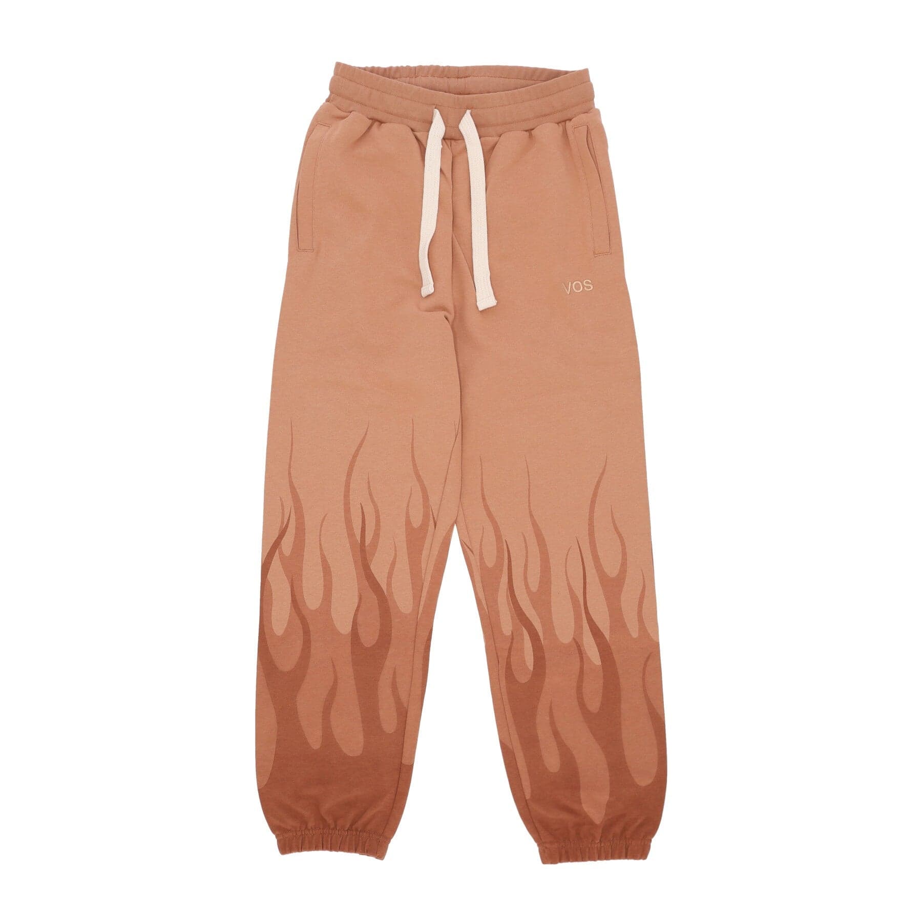 Pantalon Leger Double Flammes Homme Terre Cuite